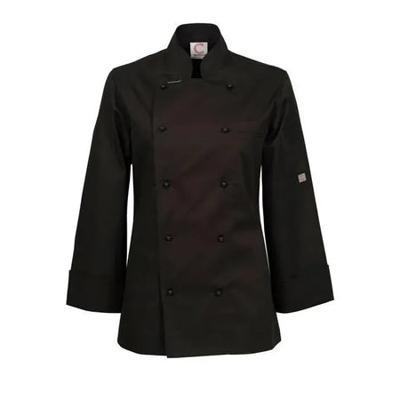 Workcraft Chefscraft Womens Lightweight Executive Long Sleeve Shefs Jacket (CJL20) - Ace Workwear