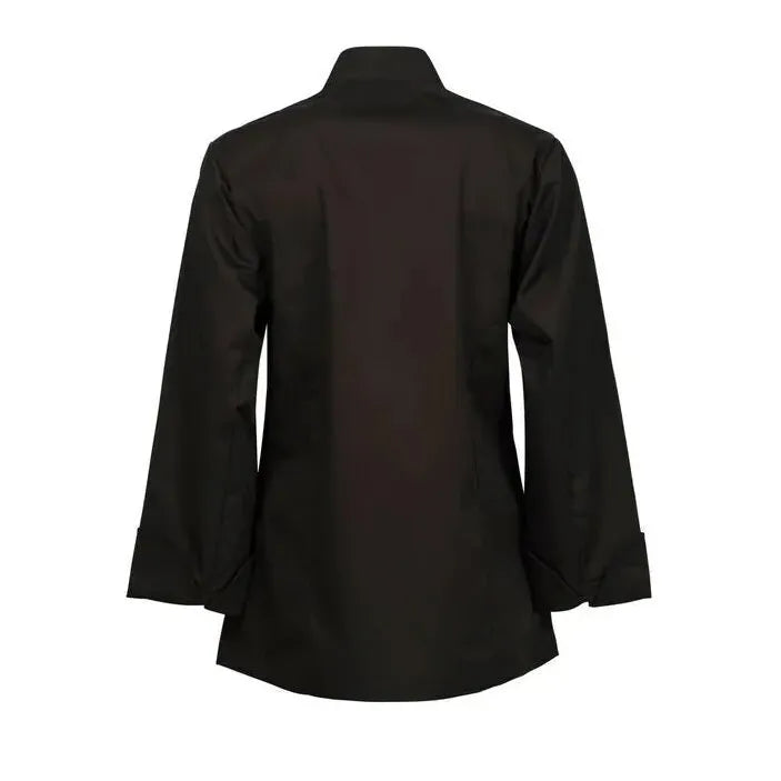 Workcraft Chefscraft Womens Lightweight Executive Long Sleeve Shefs Jacket (CJL20) - Ace Workwear