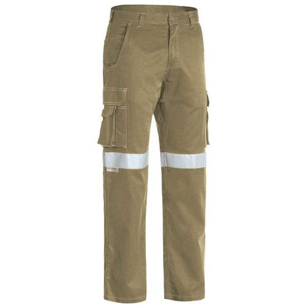 Bisley Taped 11 Pocket Mens Cool Lightweight Cargo Pants (BPC6431T) (Clearance) - Ace Workwear