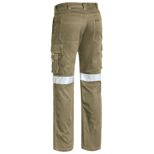Bisley Taped 11 Pocket Mens Cool Lightweight Cargo Pants (BPC6431T) (Clearance) - Ace Workwear