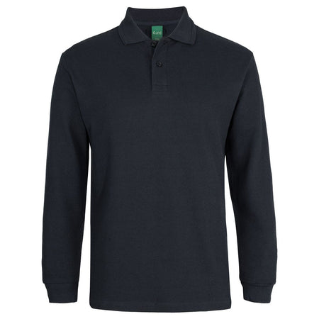 JB's C of C 320g L/S Popcorn Cotton Polo (2PCL) - Ace Workwear