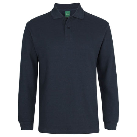 JB's C of C 320g L/S Popcorn Cotton Polo (2PCL) - Ace Workwear