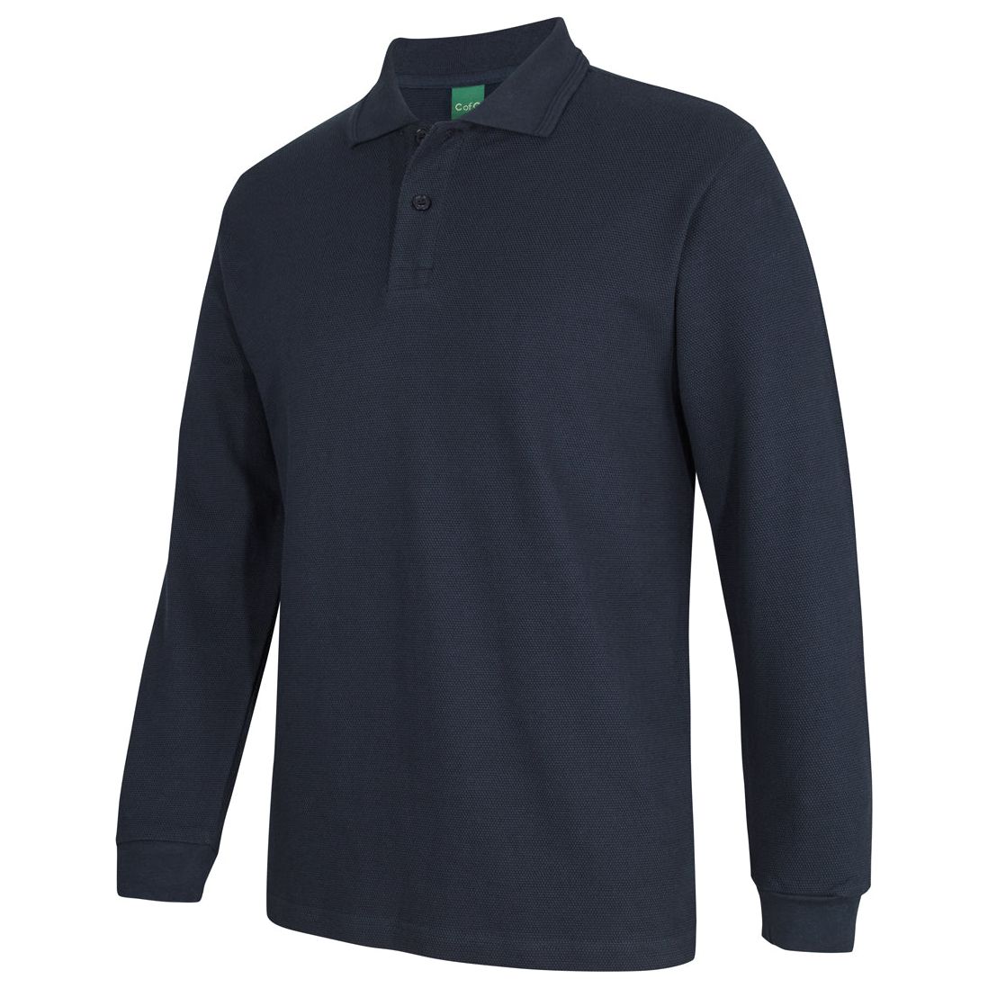 JB's C of C 320g L/S Popcorn Cotton Polo (2PCL) - Ace Workwear