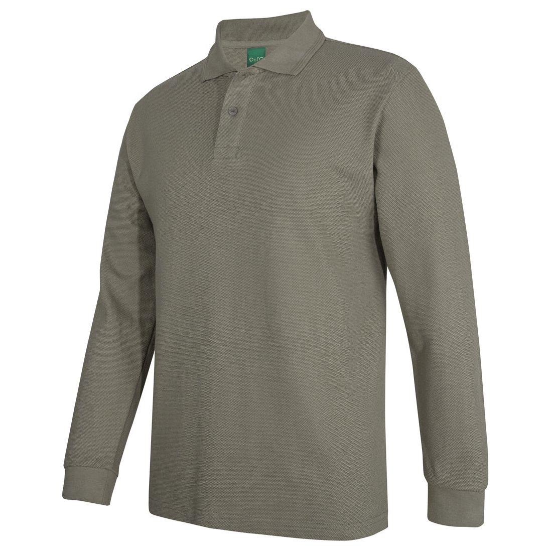 JB's C of C 320g L/S Popcorn Cotton Polo (2PCL) - Ace Workwear
