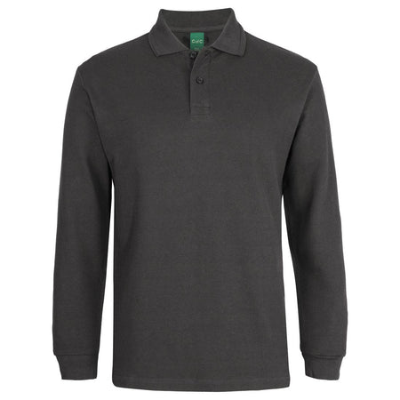 JB's C of C 320g L/S Popcorn Cotton Polo (2PCL) - Ace Workwear