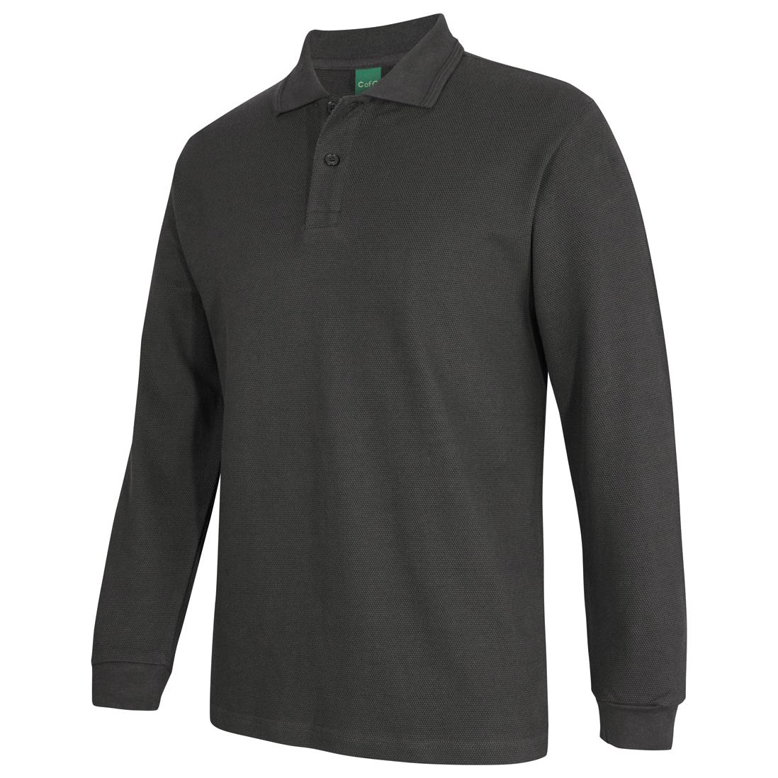 JB's C of C 320g L/S Popcorn Cotton Polo (2PCL) - Ace Workwear