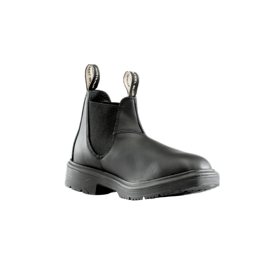 Steel Blue Black Hobart Square Non Safety Elastic Sided Boots (310941) (Pre Order) - Ace Workwear