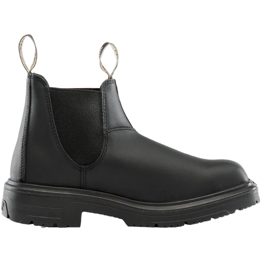 Steel Blue Black Hobart Square Toe Elastic Sided Safety Boot (313941) (Pre-Order) - Ace Workwear