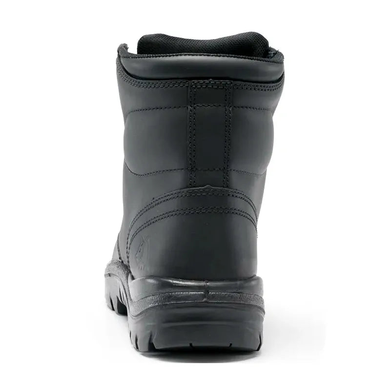 Steel Blue Black Argyle Lace Up TPU/Bump Cap Safety Boots (332102) (Pre Order) - Ace Workwear