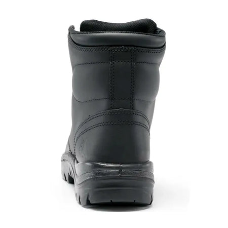 Steel Blue Black Argyle Lace Up TPU/Bump Cap Safety Boots (332102) (Pre Order) - Ace Workwear