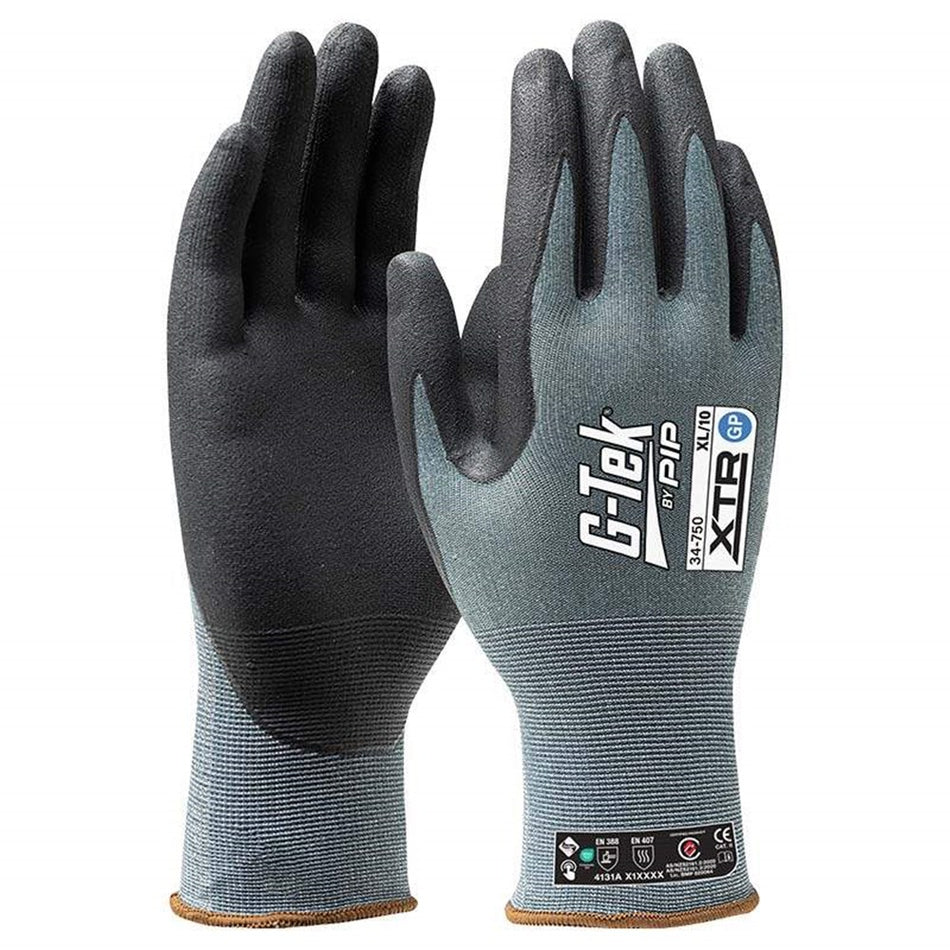 G-Tek XTR 15G GP Palm Dip Glove - Carton of 120 (34-750) - Ace Workwear