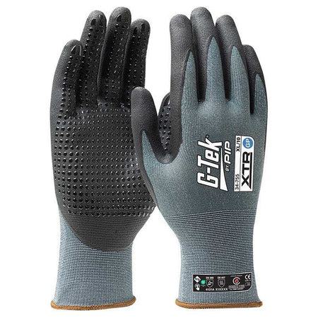 G-Tek XTR 15G GP Nitrile Dotted Glove - Pack of 12 (34-755) - Ace Workwear
