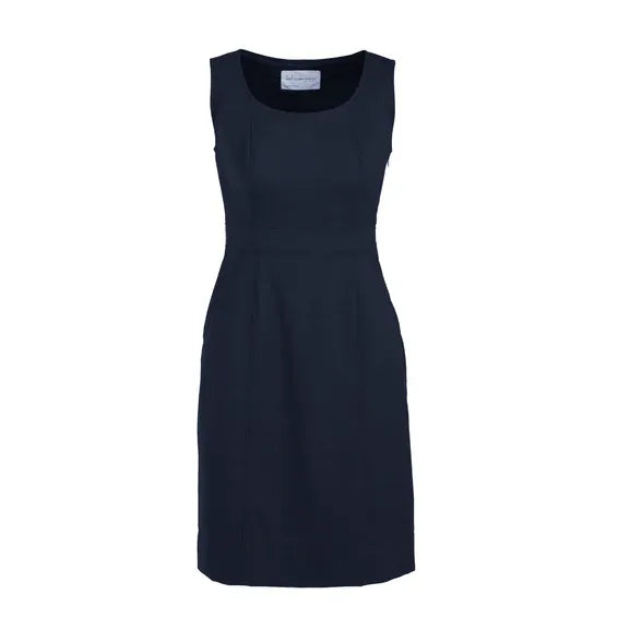 Biz Corporate Ladies Sleeveless Dress 34011 Clearance - Ace Workwear