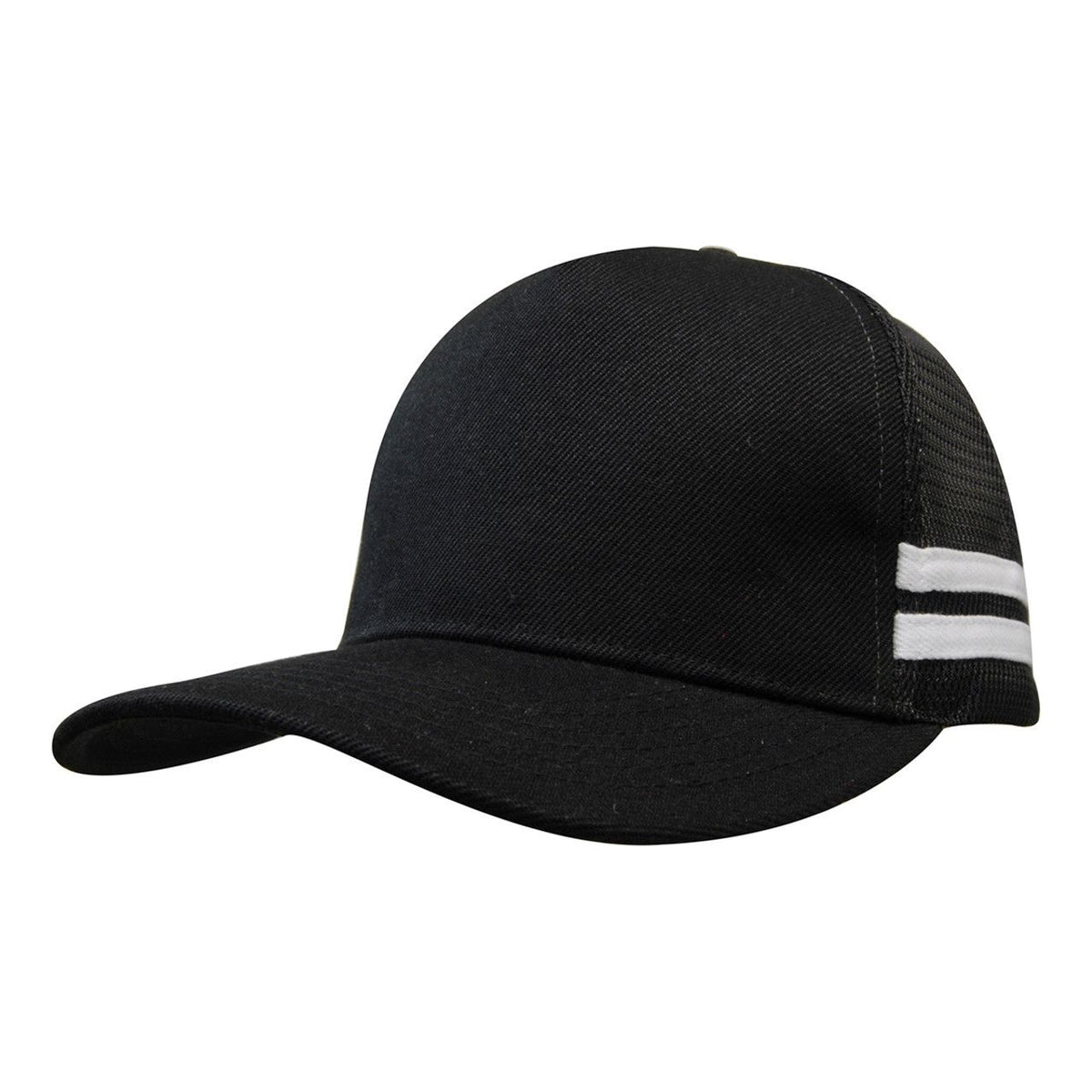American Premium Twill/Mesh Deep Fit Trucker With Stripes - Pack of 25 (3995) - Ace Workwear