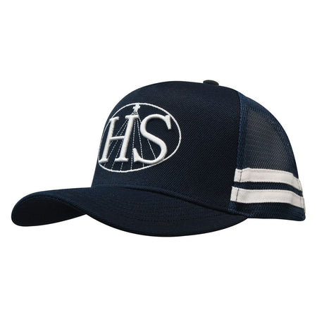 American Premium Twill/Mesh Deep Fit Trucker With Stripes - Pack of 25 (3995) - Ace Workwear