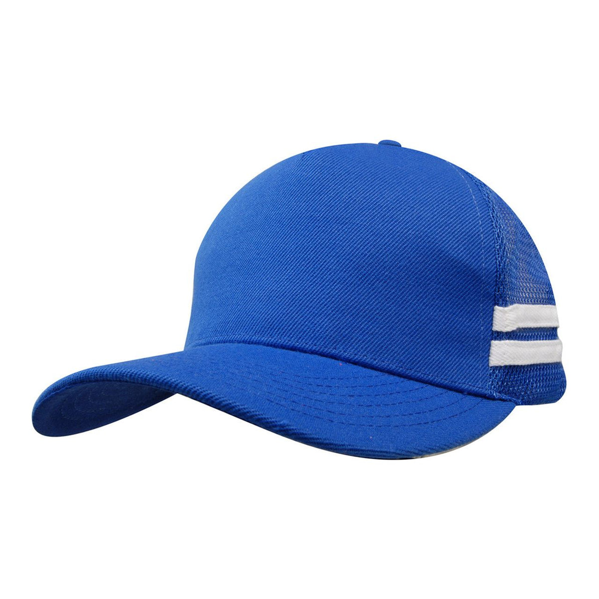 American Premium Twill/Mesh Deep Fit Trucker With Stripes - Pack of 25 (3995) - Ace Workwear