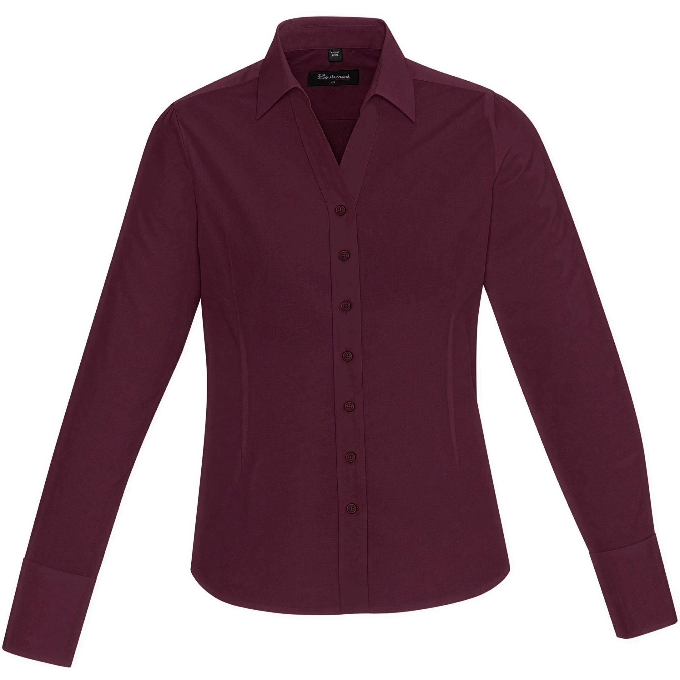 Biz Corporates Womens Hudson Long Sleeve Shirt (40310) - Ace Workwear