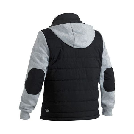 Bisley Flx & Move Contrast Puffer Fleece Hoodie (BJ6944) - Ace Workwear