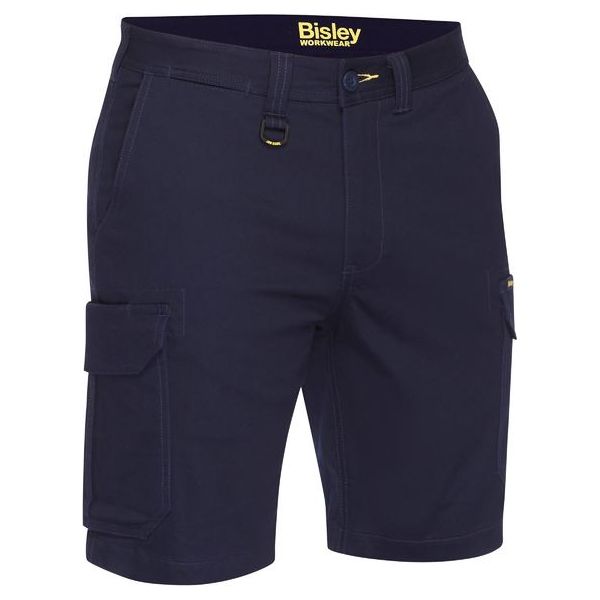 Bisley Mens Stretch Cotton Cargo Shorts (BSHC1008) - Ace Workwear