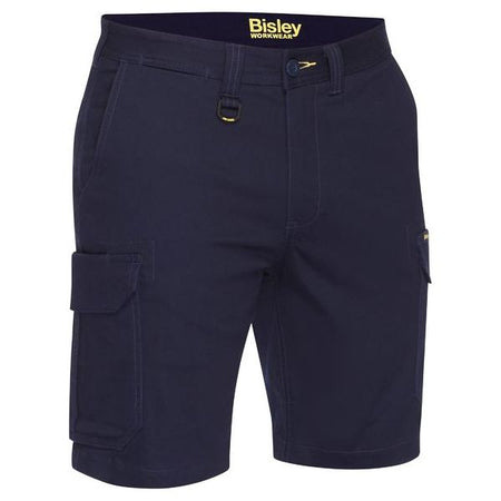 Bisley Mens Stretch Cotton Cargo Shorts (BSHC1008) - Ace Workwear