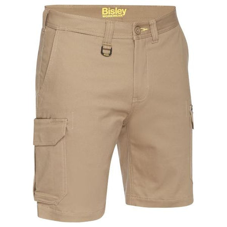 Bisley Mens Stretch Cotton Cargo Shorts (BSHC1008) - Ace Workwear