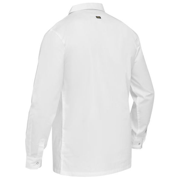 Bisley V-Neck Long Sleeve Shirt (BS6404) - Ace Workwear