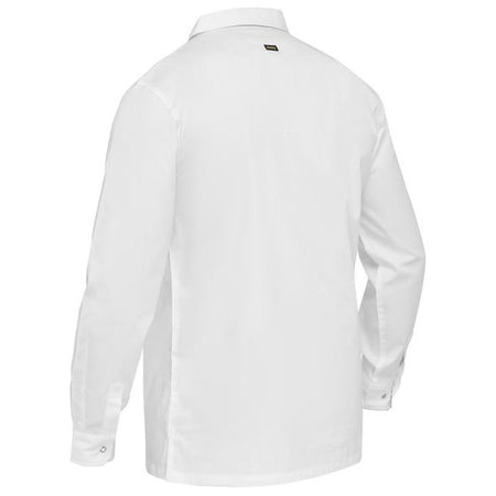 Bisley V-Neck Long Sleeve Shirt (BS6404) - Ace Workwear