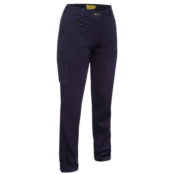 Bisley Womens Stretch Cotton Cargo Pants (BPLC6008) - Ace Workwear