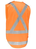 Bisley X Taped Hi Vis Detachable Safety Vest With ID Loop (BV0440XT)