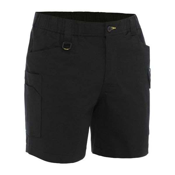 Bisley Stretch Cotton Elastic Waist Cargo Shorts (BSHC1018) - Ace Workwear