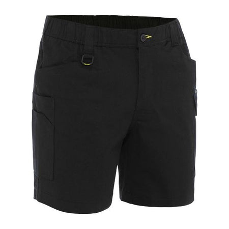 Bisley Stretch Cotton Elastic Waist Cargo Shorts (BSHC1018) - Ace Workwear