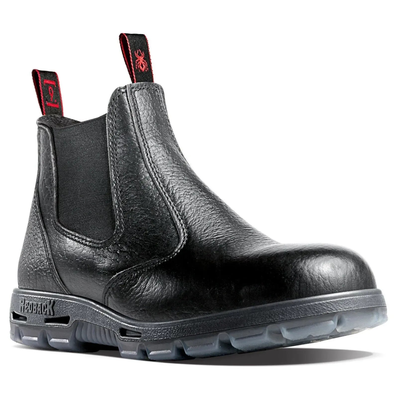 Redback Elastic Sided Bobcat Black Rambler Steel Toe Cap Safety Boot (USBBL) - Ace Workwear