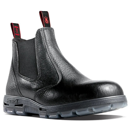 Redback Elastic Sided Bobcat Black Rambler Steel Toe Cap Safety Boot (USBBL) - Ace Workwear
