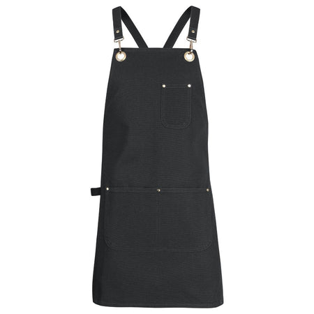 JB's 65x75 Brass Eyelet Canvas Apron With PU Strap (5ACBP) - Ace Workwear
