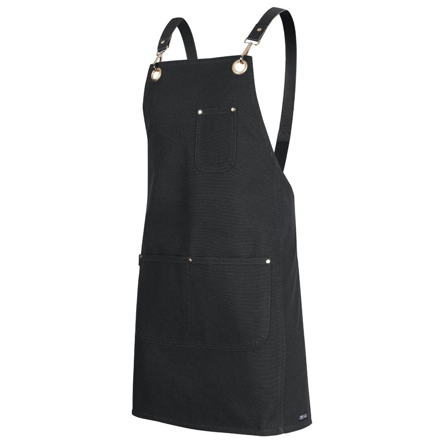JB's 65x75 Brass Eyelet Canvas Apron With PU Strap (5ACBP) - Ace Workwear
