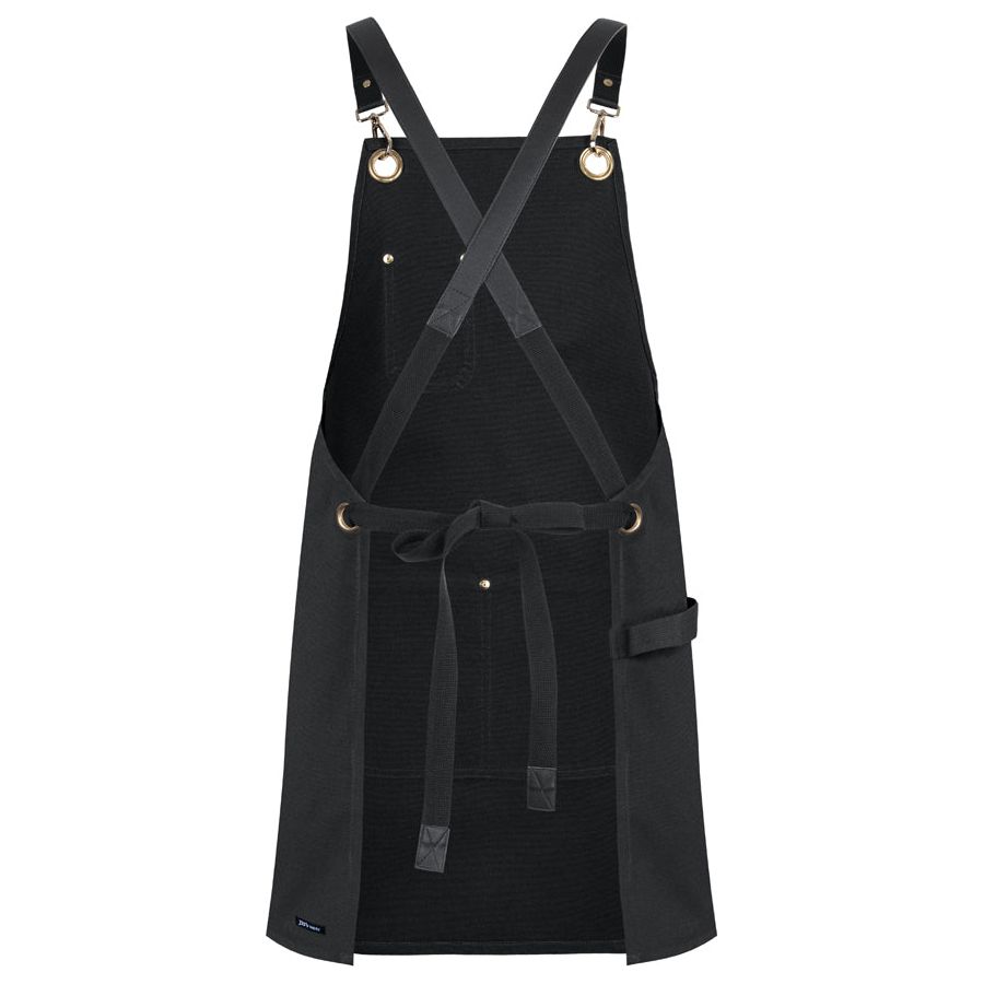 JB's 65x75 Brass Eyelet Canvas Apron With PU Strap (5ACBP) - Ace Workwear