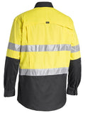 Bisley New Modern Work Fit Taped Hi Vis Ripstop Shirt With X Airflow Ventilation (BS6415T)