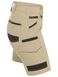Bisley Women's Flx & Move 4-Way Stretch Zip Cargo Short (BSHL1332)