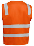 Bisley Taped Hi Vis Safety Zip Vest (BV0341T)
