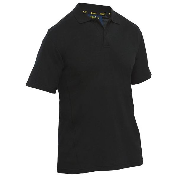 Bisley Lightweight Short Sleeve Polo With Knit Ribbed Collar (BK1202) - Ace Workwear