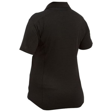 Bisley Womens Short Sleeve Button Free V Neck Polo (BKL1202) - Ace Workwear