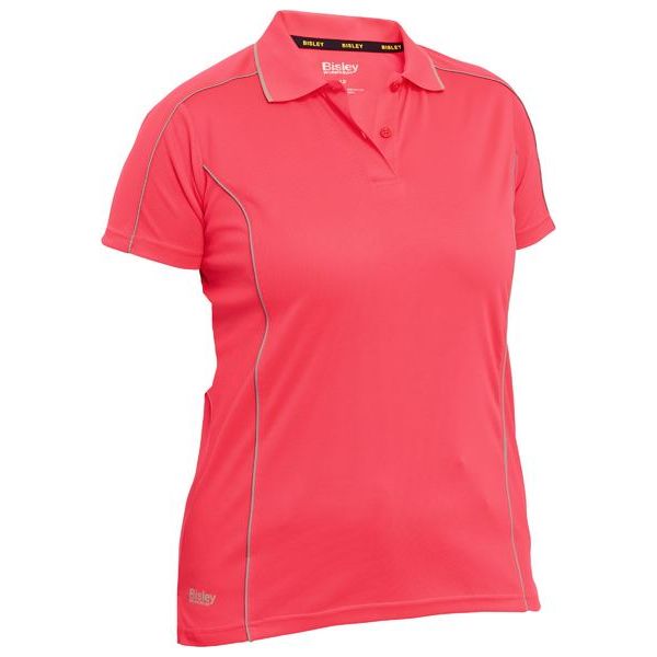 Bisley Womens Mesh Polo Shirt (BKL1425) - Ace Workwear