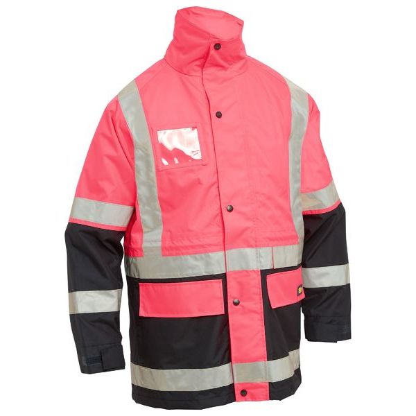 Bisley Taped 5 In 1 Rain Jacket (BK6975) - Ace Workwear