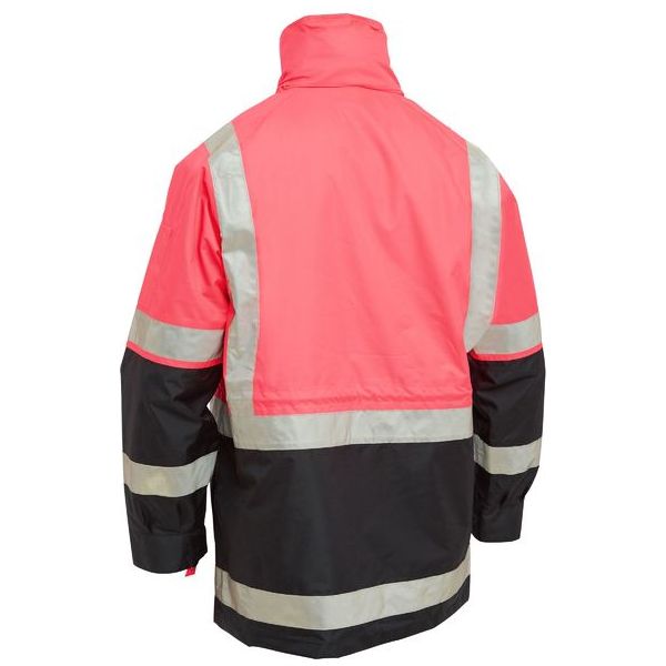 Bisley Taped 5 In 1 Rain Jacket (BK6975) - Ace Workwear