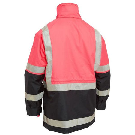 Bisley Taped 5 In 1 Rain Jacket (BK6975) - Ace Workwear