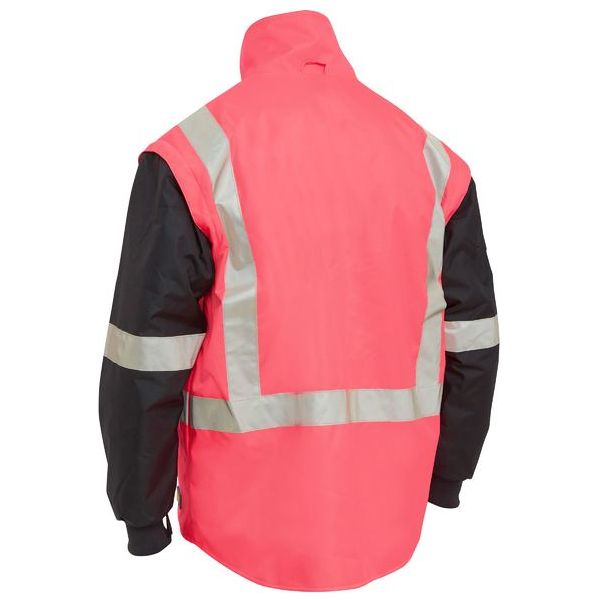 Bisley Taped 5 In 1 Rain Jacket (BK6975) - Ace Workwear
