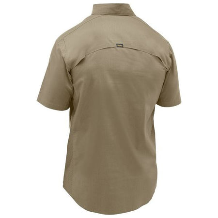 Bisley Mens X Airflow Stretch Ripstop Short Sleeve Shirt (BS1490) - Ace Workwear