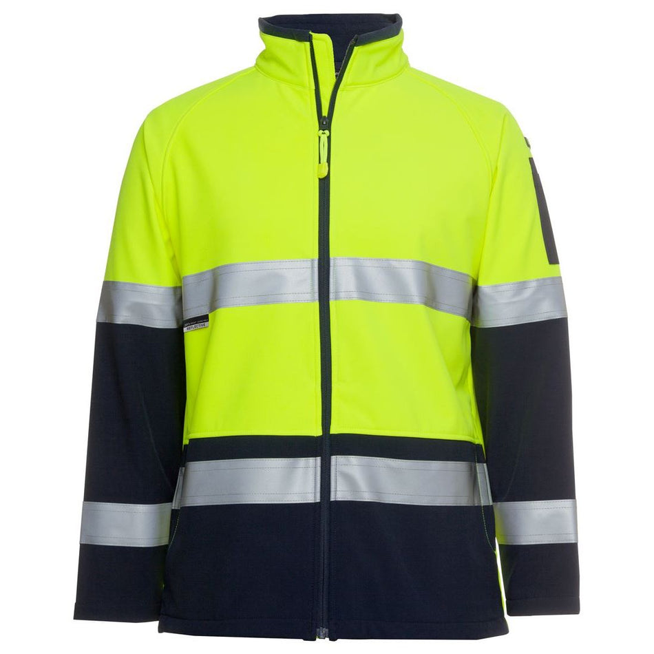 JB's Wear Hi Vis 4602.1 (D+N) Softshell Jacket (6D4LJ)