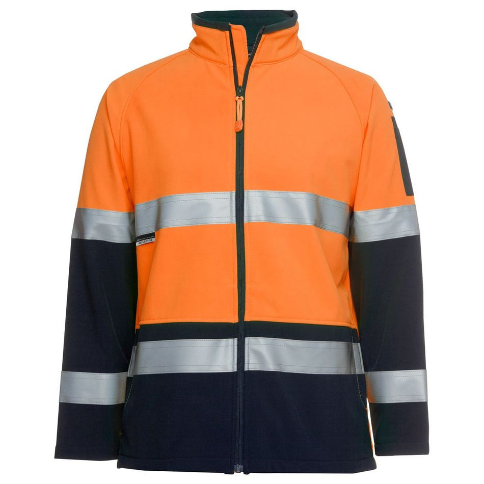 JB's Wear Hi Vis 4602.1 (D+N) Softshell Jacket (6D4LJ)