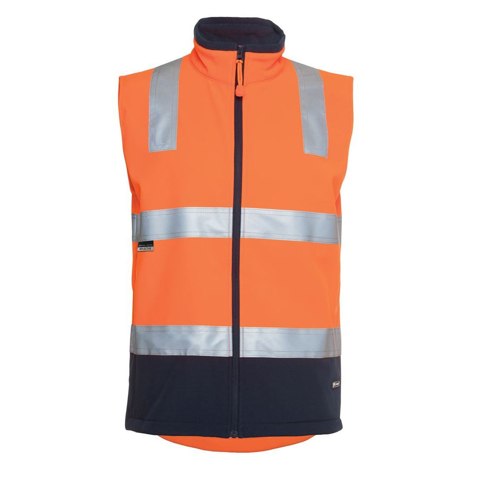 JB's Wear Hi Vis (D+N) Softshell Vest (6D4LK)
